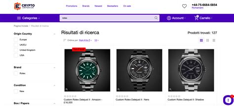 comprare rolex con i bitcoin